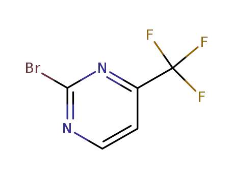 Molecular Structure of 785777-87-9 (2-Bromo-4-(trifluoro methyl)pryrimidine)