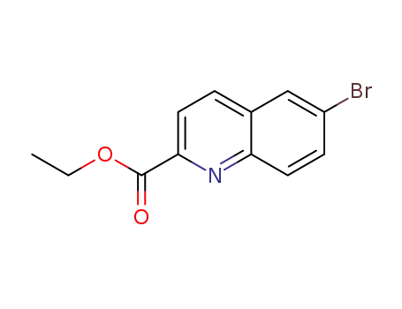 Molecular Structure of 1020572-61-5 (ethyl 6-bromoquinoline-2-carboxylate)