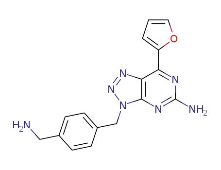 3-(4-aminomethylbenzyl)-7-(2-fluryl)-3H-[1,2,3]triazolo[4,5-d]pyrimidine-5-amine