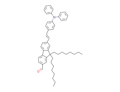 (E)-7-(4-(diphenylamino)styryl)-9,9-dioctyl-9H-fluorene-2-carbaldehyde