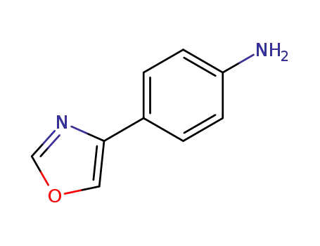 Molecular Structure of 568556-31-0 (Benzenamine, 4-(4-oxazolyl)-)