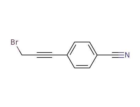 4-(3-bromoprop-1-yn-1-yl)benzonitrile