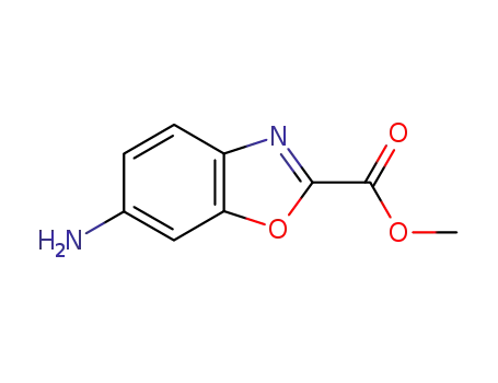 Molecular Structure of 292069-99-9 (2-Benzoxazolecarboxylicacid,6-amino-,methylester(9CI))