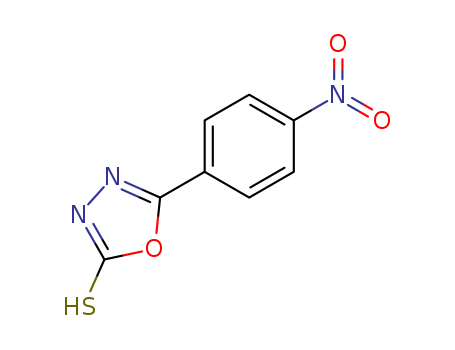 1,3,4-Oxadiazole-2(3H)-thione,5-(4-nitrophenyl)- cas  23766-30-5