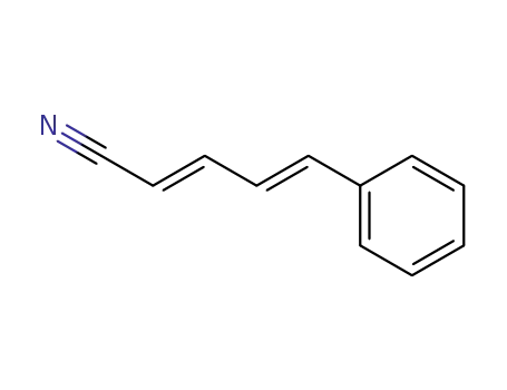 Molecular Structure of 53649-66-4 (2,4-Pentadienenitrile, 5-phenyl-, (2E,4E)-)