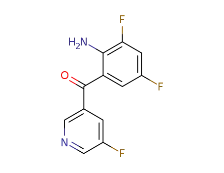 (2-Amino-3,5-difluoro-phenyl)-(5-fluoro-pyridin-3-yl)-methanone
