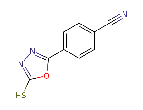 4-(5-Mercapto-1,3,4-oxadiazol-2-yl)benzonitrile