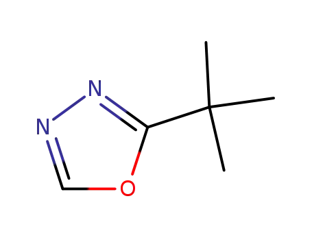 Molecular Structure of 251540-53-1 (2-tert-Butyl-1,3,4-oxadiazole)