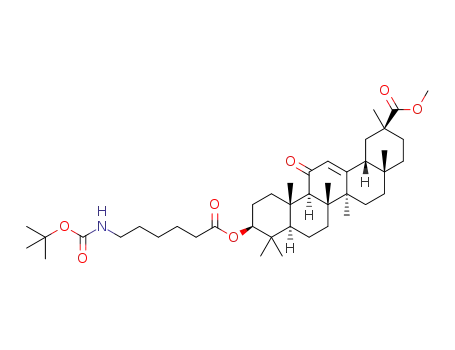 methyl (3β)-3-({6-[(tert-butoxycarbonyl)amino]hexanoyl}-oxy)-11-oxo-olean-12-en-30-oate