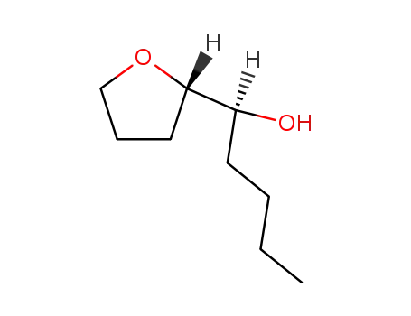 Molecular Structure of 33964-71-5 (1-(2-tetrahydrofuryl)-1-pentanol)