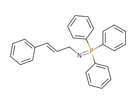 Molecular Structure of 151231-67-3 (2-Propen-1-amine, 3-phenyl-N-(triphenylphosphoranylidene)-, (2E)-)