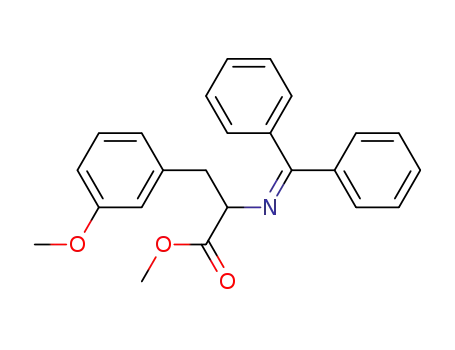 2-(Benzhydrylidene-amino)-3-(3-methoxy-phenyl)-propionic acid methyl ester