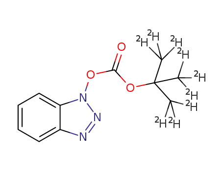 d<SUB>9</SUB>-tert-butylbenzotriazolyl carbonate