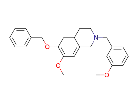 6-benzyloxy-7-methoxy-2-(3-methoxybenzyl)-1,2,3,4-tetrahydroisoquinoline