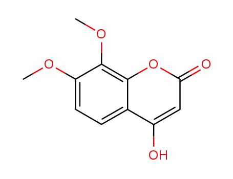 2H-1-Benzopyran-2-one, 4-hydroxy-7,8-dimethoxy-