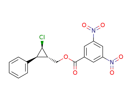 ((1S,2R,3S)-2-chloro-3-phenylcyclopropyl)methyl 3,5-dinitrobenzoate