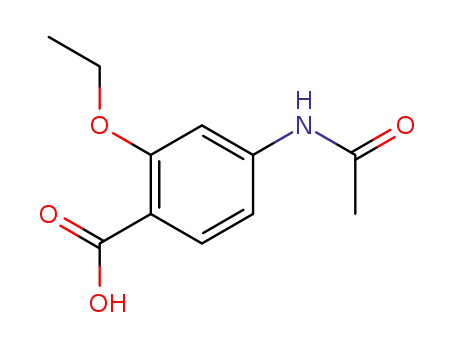 Benzoic acid, 4-(acetylamino)-2-ethoxy-