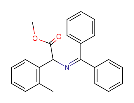 methyl 2-((diphenylmethylene)amino)-2-(o-tolyl)acetate