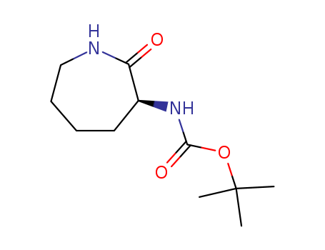 Carbamic acid,N-[(3S)-hexahydro-2-oxo-1H-azepin-3-yl]-, 1,1-dimethylethyl ester