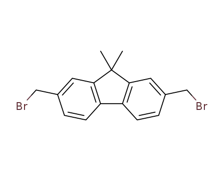 Molecular Structure of 1033000-98-4 (2,7-Bis(bromomethyl)-9,9-dimethyl-9H-fluorene)
