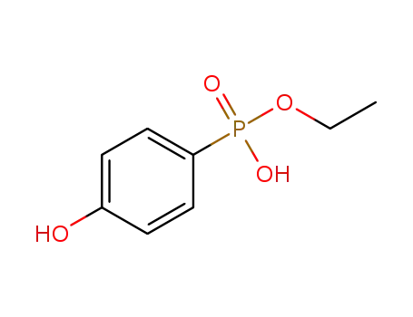 포스폰산, (4-히드록시페닐)-, 모노에틸 에스테르