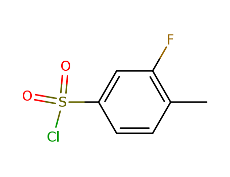 3-Fluoro-4-methylbenzenesulfonyl chloride 90260-13-2