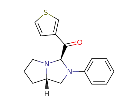 (+)-(thenoyl-3)-2 phenyl-3 diazabicyclo-1,3<3,3,O>octane