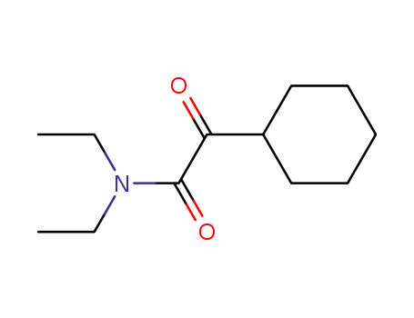 N,N-Diaethyl-cyclohexyl-glyoxylsaeure-amid