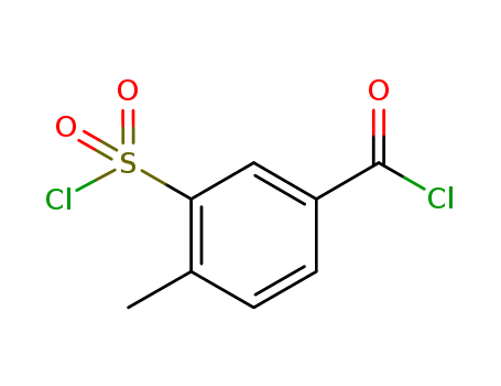 3-chlorosulfonyl-4-methylbenzoic acid chloride