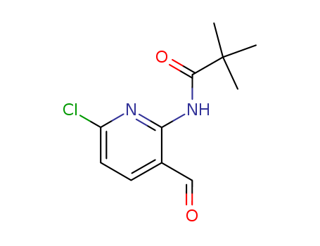 Propanamide, N-(6-chloro-3-formyl-2-pyridinyl)-2,2-dimethyl-