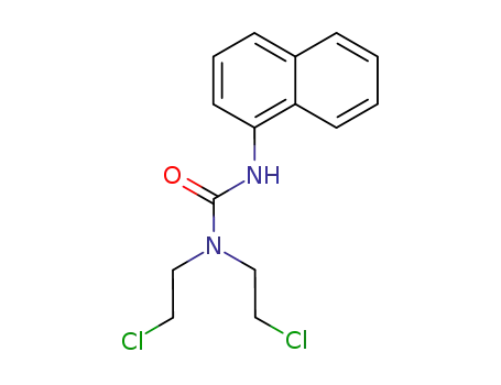 Molecular Structure of 2003-44-3 (1,1-bis(2-chloroethyl)-3-naphthalen-1-yl-urea)