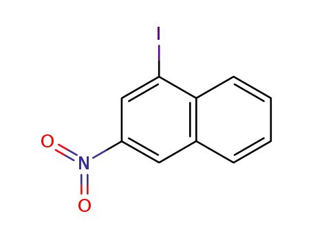 Molecular Structure of 64567-09-5 (1-Iodo-3-nitronaphthalene)