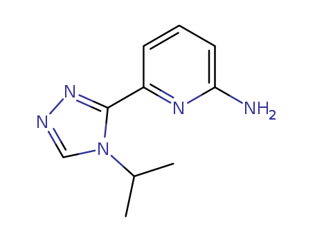 6-(4-isopropyl-4H-1,2,4-triazol-3-yl)pyridin-2-amine with factory price