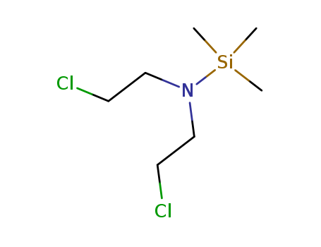 N,N-bis(2-chloroethyl)-1,1,1-trimethylsilanamine