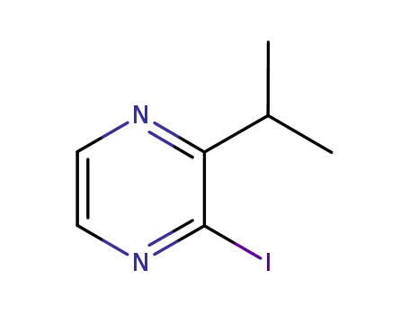 Pyrazine, 2-iodo-3-(1-methylethyl)-