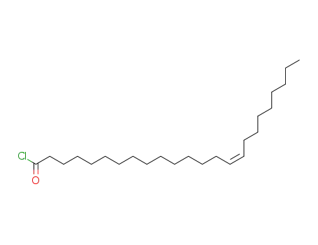 Molecular Structure of 145411-43-4 ((Z)-tetracos-15-enoyl chloride)