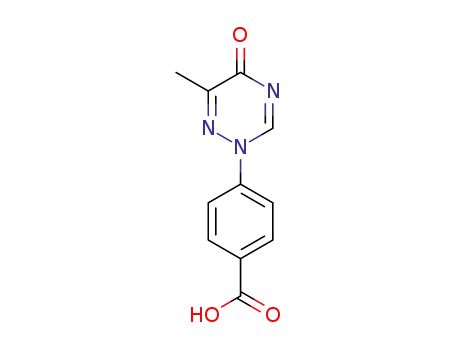 4-(6-Methyl-5-oxo-5H-[1,2,4]triazin-2-yl)-benzoic acid