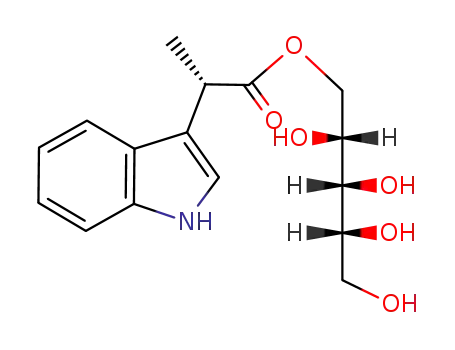(S)-α-메틸-1H-인돌-3-아세트산 1-데옥시-D-아라비니톨-1-일 에스테르