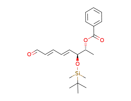 (6S,7R)-7-benzoyloxy-6-(1,1-dimethylethyl)dimethylsiloxy-2,4-octadienal