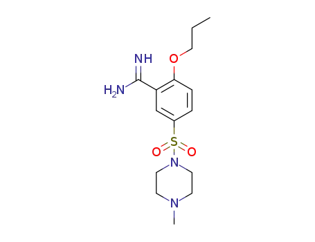 5-(4-methylpiperazin-1-ylsulfonyl)-2-propoxybenzimidamide