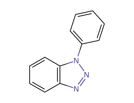 Molecular Structure of 883-39-6 (1-Phenyl-1H-benzotriazole)