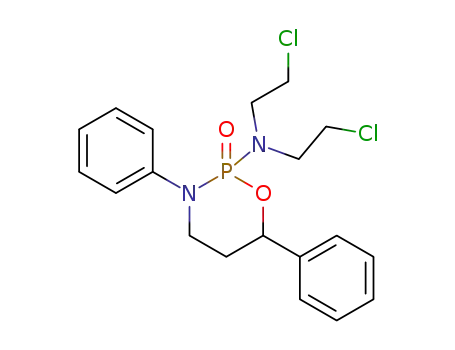 2H-1,3,2-Oxazaphosphorin-2-amine,
N,N-bis(2-chloroethyl)tetrahydro-3,6-diphenyl-, 2-oxide