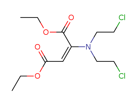 diethyl (Z)-2-[bis(2-chloroethyl)amino]but-2-enedioate cas  18352-45-9