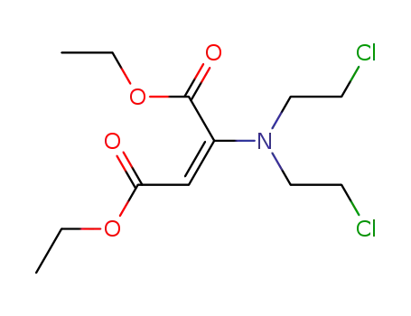 diethyl (E)-2-[bis(2-chloroethyl)amino]but-2-enedioate