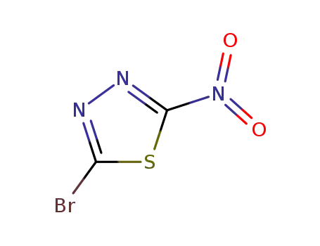 Molecular Structure of 22758-10-7 (2-Bromo-5-nitro-1,3,4-thiadiazole)