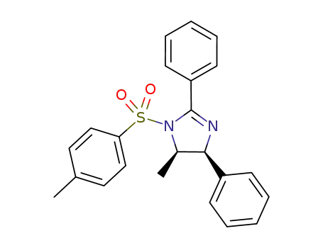 (4S,5R)-5-methyl-2,4-diphenyl-1-(toluene-4-sulfonyl)-4,5-dihydro-1H-imidazole