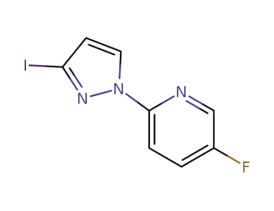 C<sub>8</sub>H<sub>5</sub>FIN<sub>3</sub>