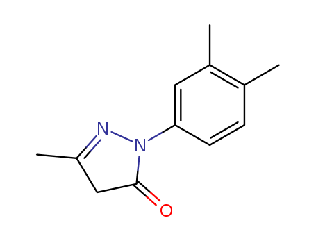 3-methyl-1-(3,4-dimethylphenyl)-2-pyrazolin- 5-one;2-(3,4-dimethylphenyl)-2,4-dihydro-5- methyl-3h-pyrazol-3-one