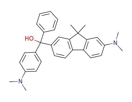 (7-Dimethylamino-9,9-dimethyl-9H-fluoren-2-yl)-(4-dimethylamino-phenyl)-phenyl-methanol