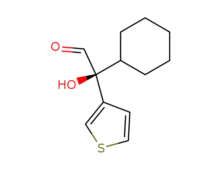 3-Thiopheneacetaldehyde, a-cyclohexyl-a-hydroxy-, (S)-